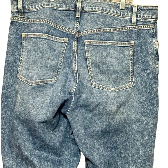 Lane Bryant High Rise Girlfriend Straight Denim Cotton Jeans - Picture 6 of 11